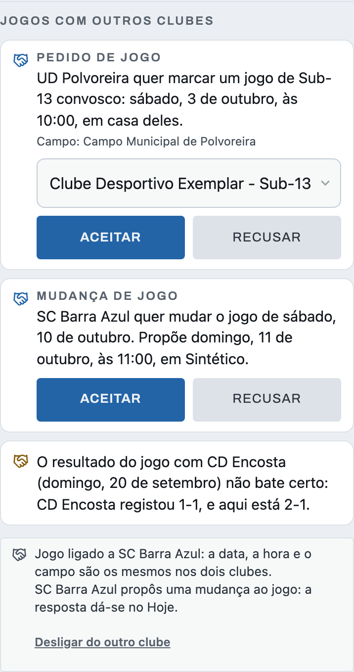 Põe o clube na lista de clubes da ScoutKit